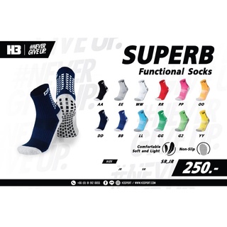 ถุงเท้ากันลื่น H3 SuperB Sock