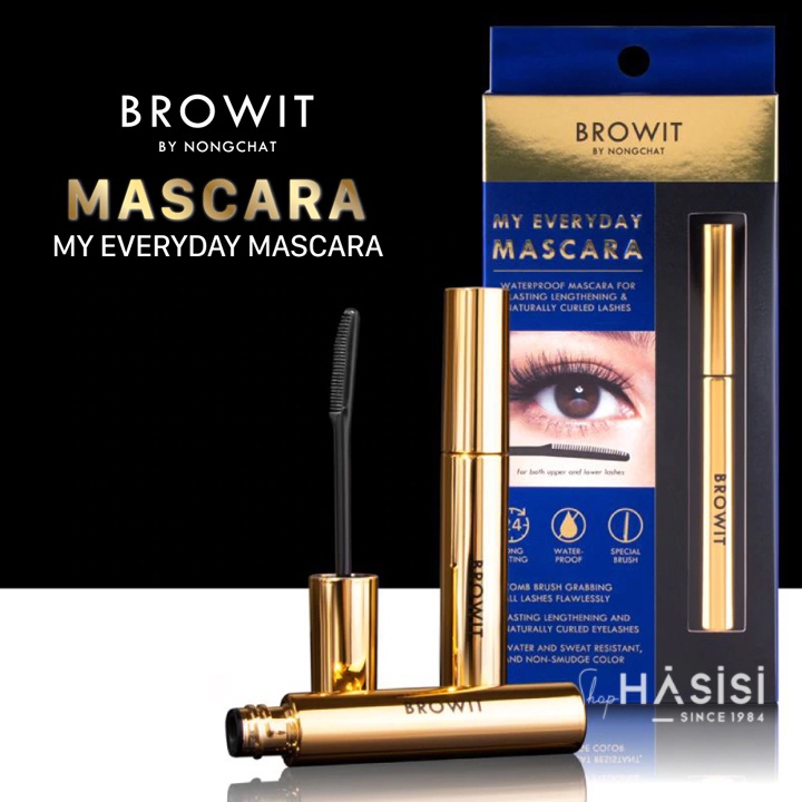 Browit BY NONGCHAT Eyelash Grooming Mascara - My Everyday Mascara 5.5g Endless Night