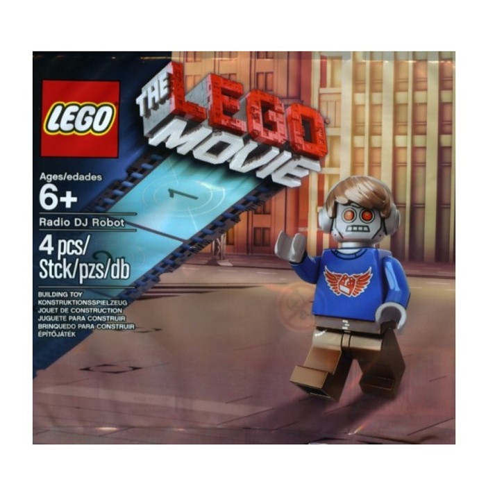5002203 : LEGO The Lego Movie Radio DJ Robot polybag