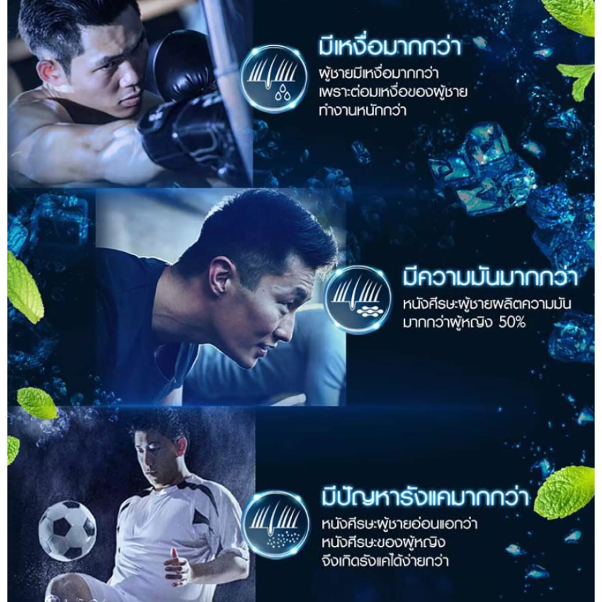 เคลียร์ เมน แชมพู ขจัดรังแค สูตร คูลสปอร์ต เมนทอล 360 มล. CLEAR MEN SHAMPOO COOL SPORT 360 ML. - รูปที่ 2
