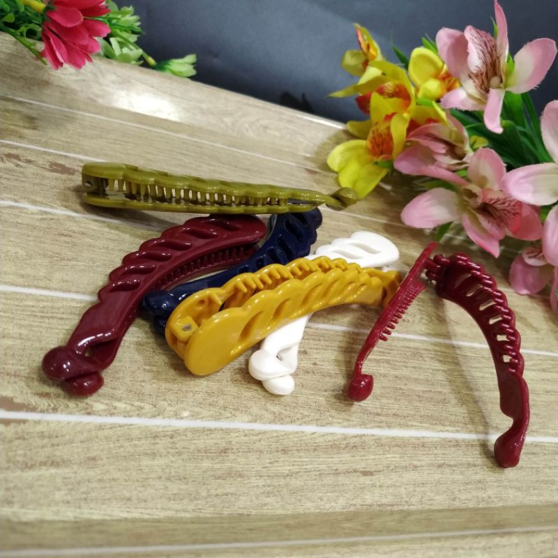 มี 11แบบ>>กิ๊ฟกล้วย BTF#1 สีพื้น กิ๊ฟหนีบผม - รูปที่ 7