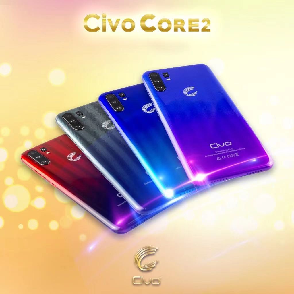 โทรศัพท์มือถือ แบรนด์ไทย สมาร์ทโฟน รุ่นใหม่ Civo รุ่น Core2 แรม3GB รอม 32GB มาพร้อมระบบปฏิบัติการAndroid9 (รับประกัน1ปี）