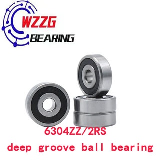 Wzzg ตลับลูกปืนร่องลึก 6304ZZ 6304-2RS 20x52 X 15 มม. 2Z 6304Z 6304RS ...