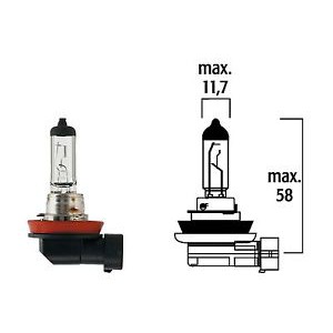 [GENUINE] H11 12V/55W OSRAM /FLOSSER/OSRAM LIGHT BULBS MADE IN GERMANY / EU