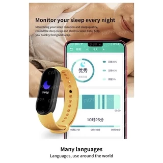 🔥ส่งไวจากไทย🔥นาฬิกาอัจฉริยะ M6 smart watch วัดอัตราการเต้นหัวใจ กันน้ำ