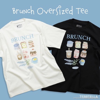 AY  Terrtella | Brunch Oversized Tee เสื้อยืดโอเวอร์ไซส์ S M L