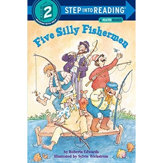 (พร้อมส่ง NEW BOOK) FIVE SILLY FISHERMEN (STEP INTO READING 3)