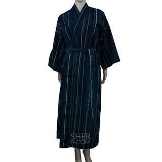 ชุดคลุมอาบน้ำ สไตล์ญี่ปุ่น Bathrobe ทำจากผ้าฝ้าย Cotton 100% Free Size YKHP51