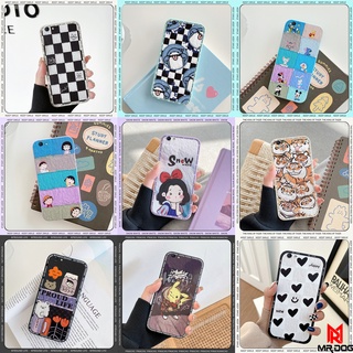 เคส Oppo A83 กระดานหมากรุก ภาพวาดสีน้ํามัน กันกระแทก โทรศัพท์มือถือ เคสนิ่ม BB