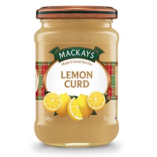 MACKAYS LEMON CURD JAM 340g.แม็คเคย์ แยมเลมอนเคิร์ด 340กรัม อาหารและเครื่องดื่ม ผลิตภัณฑ์ทาขนมปัง