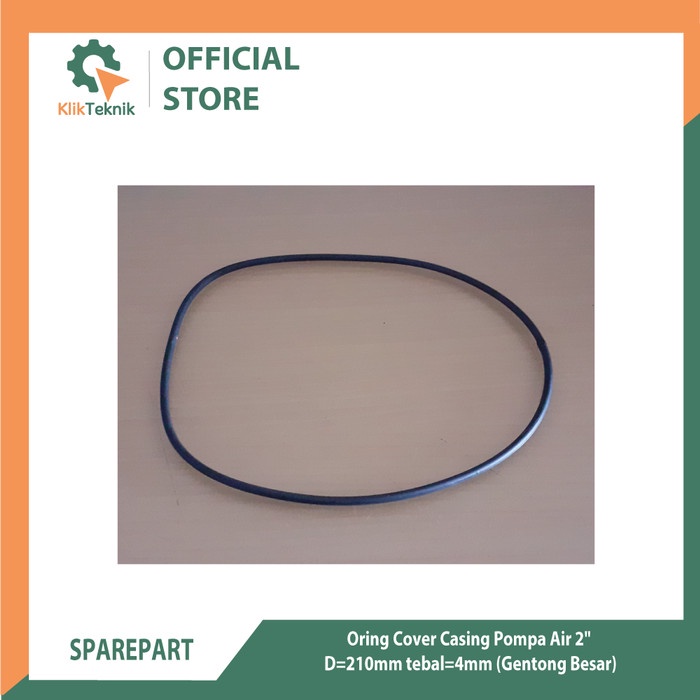 ปลอกครอบ Oring Daishin/Koshin/ปั๊มน้ําHonda 2" D=หนา 210mm=4mm