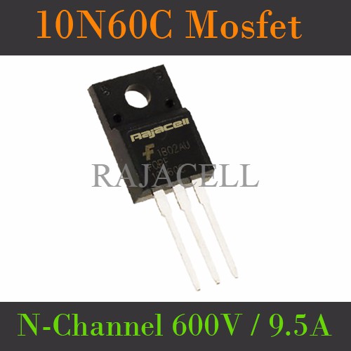 Mosfet 10N60C N-Channel 600V 9.5A Power FET ไดรฟ์ 220V สําหรับ 5V Arduino