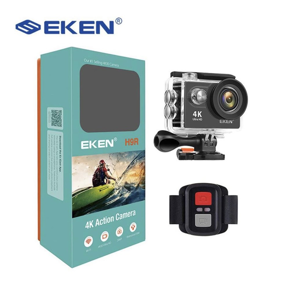 พร้อมส่ง กล้องกันน้ำ EKEN H9R 4K กล้อง Action Camera กล้องติดหมวก