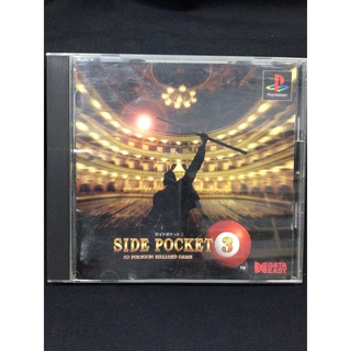 แผ่นแท้ [PS1] Side Pocket 3 - 3D Polygon Billiard Game (Japan) (SLPS-01079) Pool Snooker Billiards