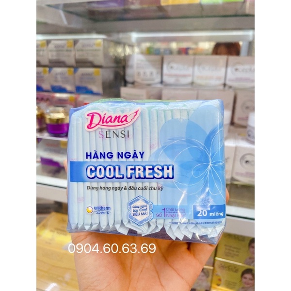 Diana Sensi Cool Fresh Bandages Daily 20 ชิ ้ น