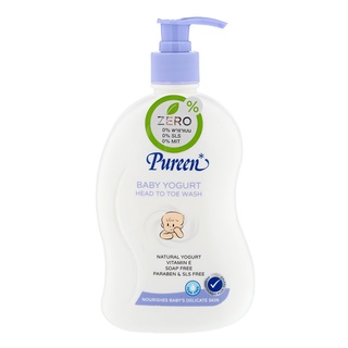 Free Delivery Pureen Baby Yogurt Head To Toe Wash 500ml. Cash on delivery