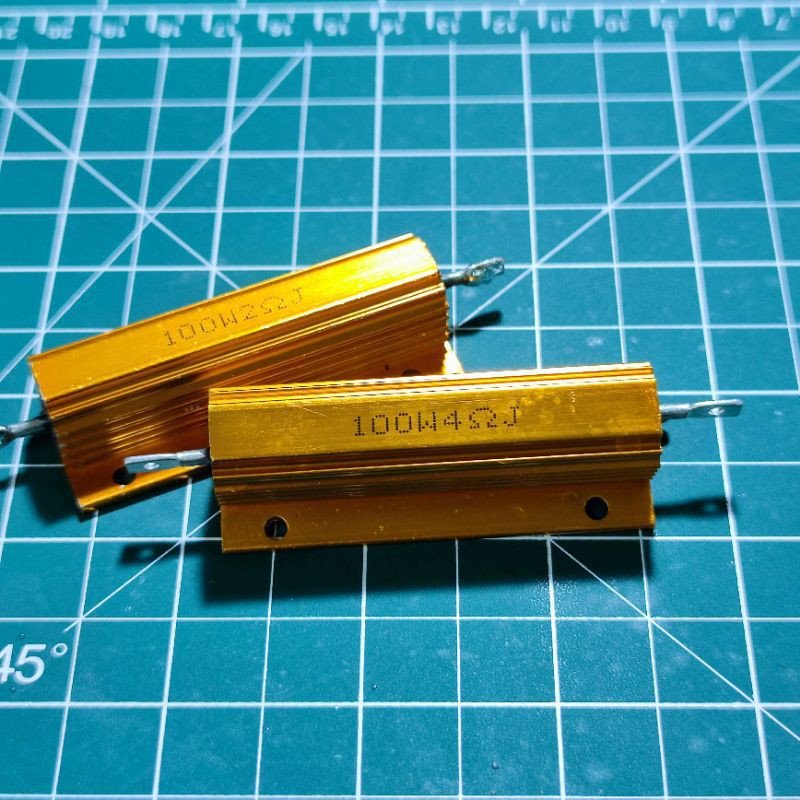 R 100 W ตัวเพิ่มค่าโอม 2 Ω 100 วัตต์  4 Ω 100 วัตต์