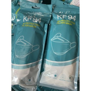 พร้อมส่ง KF94 หน้ากากทรงเกาหลี แพค 10 ชิ้น