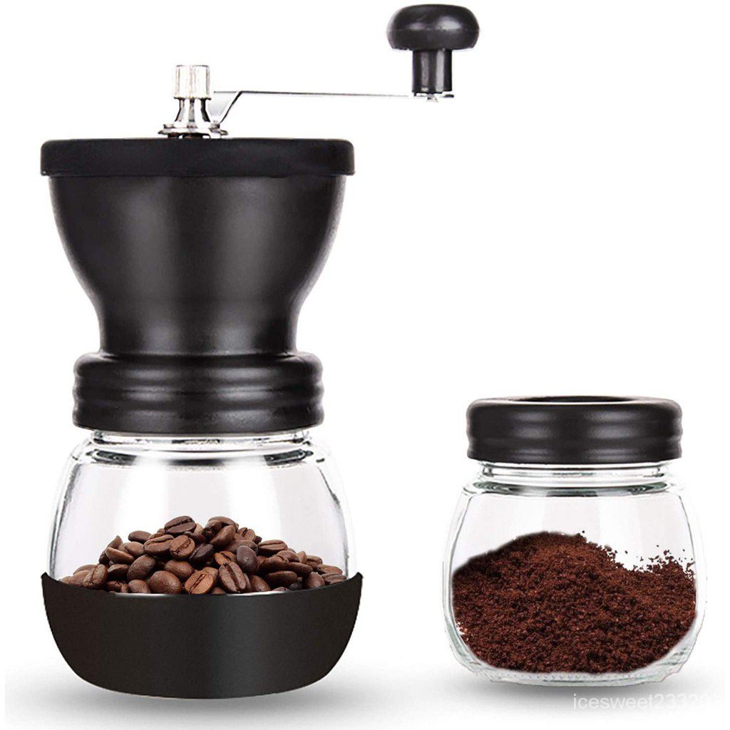 เครื่องบดกาแฟ ที่บดกาแฟ เครื่องบดสมุนไพร บดเมล็ดถั่ว ที่บดเม็ดกาแฟ ทำความสะอาดง่าย Hand Grinder Ceramic Houselife(A015)