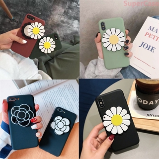 Casing For Samsung Galaxy A02s A42 A32 A12 5G A72 A52 M51 M31s Back Cover Lovely Sun flower Camellia Mirror Solid color Soft Phone Case