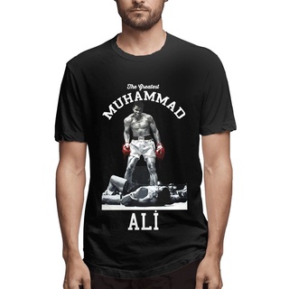 พร้อมส่ง GAdaic83LIcfde59 เสื้อเชิ้ตแขนสั้น พิมพ์ลาย Muhammad Ali The Greatest Fitness ขนาดใหญ่ สําหรับผู้ชายS-5XL