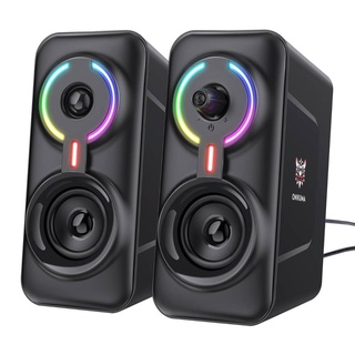 ลำโพง Onikuma RGB รุ่น L-6 (สีดำ)