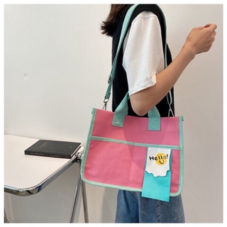 HELLO CANVAS BAG ขนาด 29x22.5