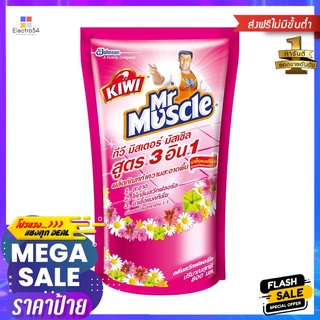 น้ำยาทำความสะอาดพื้น KIWI MR.MUSCLE 800ml SWEET FLORALFLOOR CLEANER KIWI MR.MUSCLE 800ML SWEET FLORAL