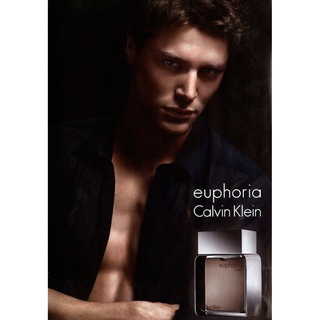 น้ำหอมแท้ CALVIN KLEIN CK EUPHORIA MEN EAU DE TOILETTE SPRAY 100 ML COUNTER BOX , TESTER BOX