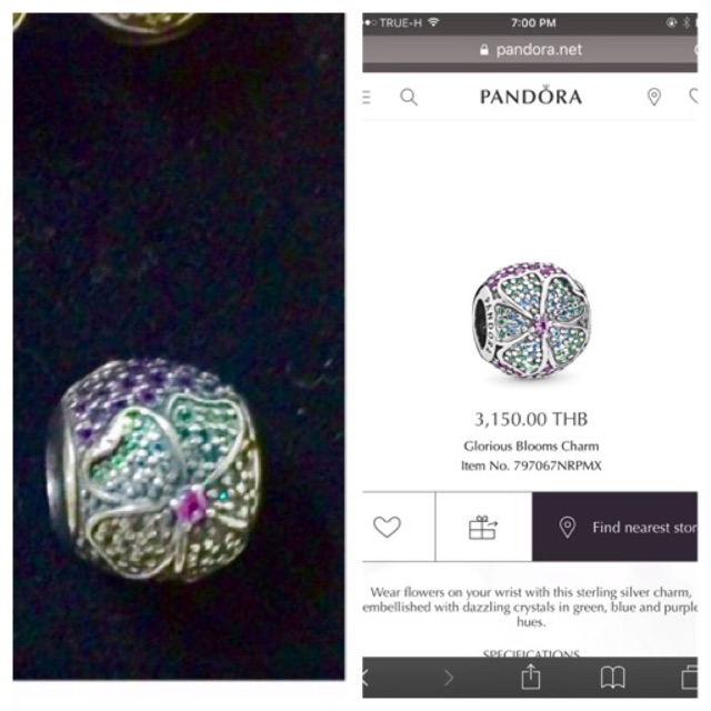 Charm pandora ของแท้จาก shop(NEW)