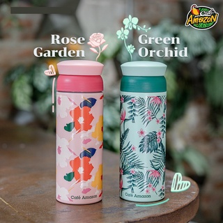 Café Amazon  Pastel series tumbler blooming collection แก้วเก็บความเย็น 22 ออนซ์