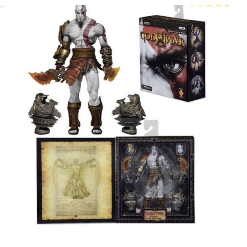 โมเดลGOD OF WAR KRATOS สูง7นิ้วงานจีน