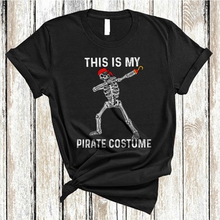 เสื้อยืด พิมพ์ลายโครงกระดูกโจรสลัด This Is My Pirate สุดเท่ แบบตลก