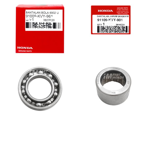 91009-KVY-961 91109-KVY-901 CVT BEARING NEEDLE & 6902 BEAT SCOOPY SPACY VARIO 110 160