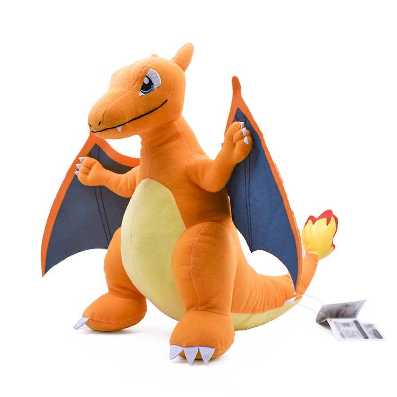 ของเล่นตุ๊กตา 30cm Cool Charizard Plush Doll Pokemoned Handsome ...