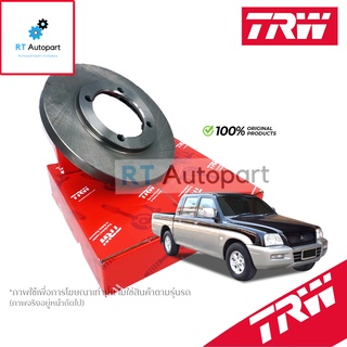 TRW (1แผ่น) จานดิสเบรกหน้า Mitsubishi Strada 2wd / จานดิสเบรก จานเบรค สตราด้า / DF7192 / MB950958