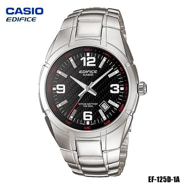 นาฬิกาข้อมือ Casio Edifice สายแสตนเลส รุ่น EF-125D Series