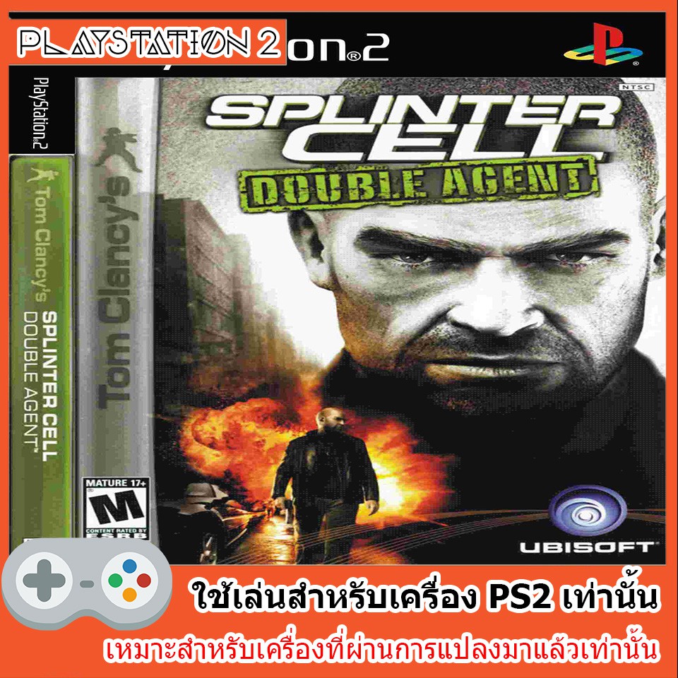 แผ่นเกมส์ PS2 - Tom Clancy Splinter Cell Double Agent [USA]