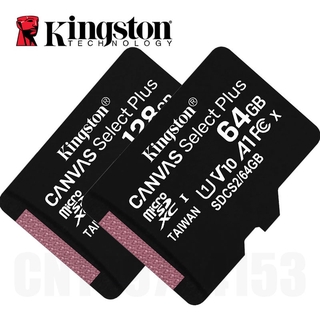 Kingston C10 การ์ดหน่วยความจํา 16GB 32GB 64GB 128GB 8GB Micro SD Card SDHC SDXC UHS-I U1 Microsd Card Class 10 Memoria TF Card