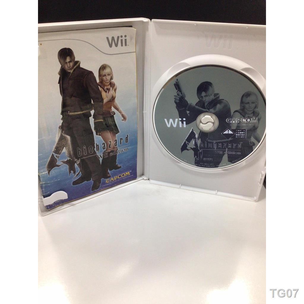 ☃✗☃แผ่นแท้ [Wii] Biohazard 4 - Wii Edition (Japan) (RVL-P-RB4J) Resident Evil Bio Hazard
