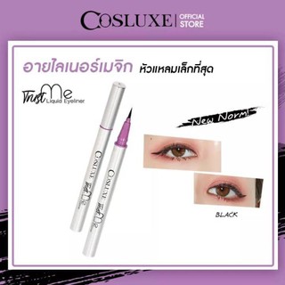 Cosluxe trust me liquid eyeliner black #อาย ไลเนอร์เมจิกหัวแหลมเล็กที่สุด