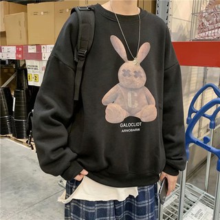 เสื้อสเวตเตอร์กันหนาวสกรีนลายกระต่าย สุดน่ารัก🐰🥕