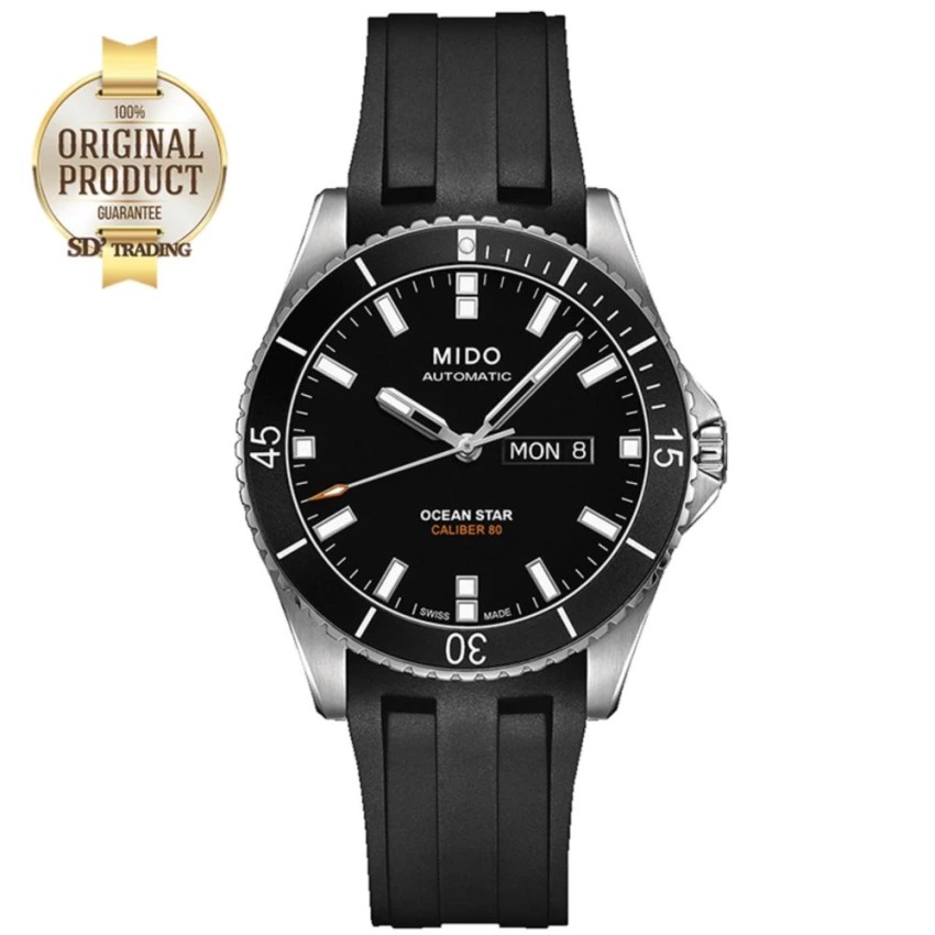 MIDO Ocean Star Captain Automatic Men’s watch รุ่น M026.430.17.051.00 - Silver/Black