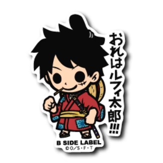 [ส่งตรงจากญี่ปุ่น] B - Side Label สติกเกอร์ Onepiece วันพีช ลูฟี่ ทาโร่ ญี่ปุ่น ใหม่