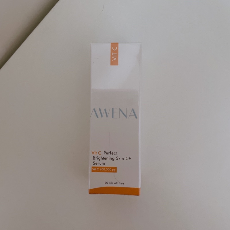 [ส่งต่อ] Awena Vit C Perfect Brighting Skin C+ Serum เซรั่ม วิตซี แก้มกี้