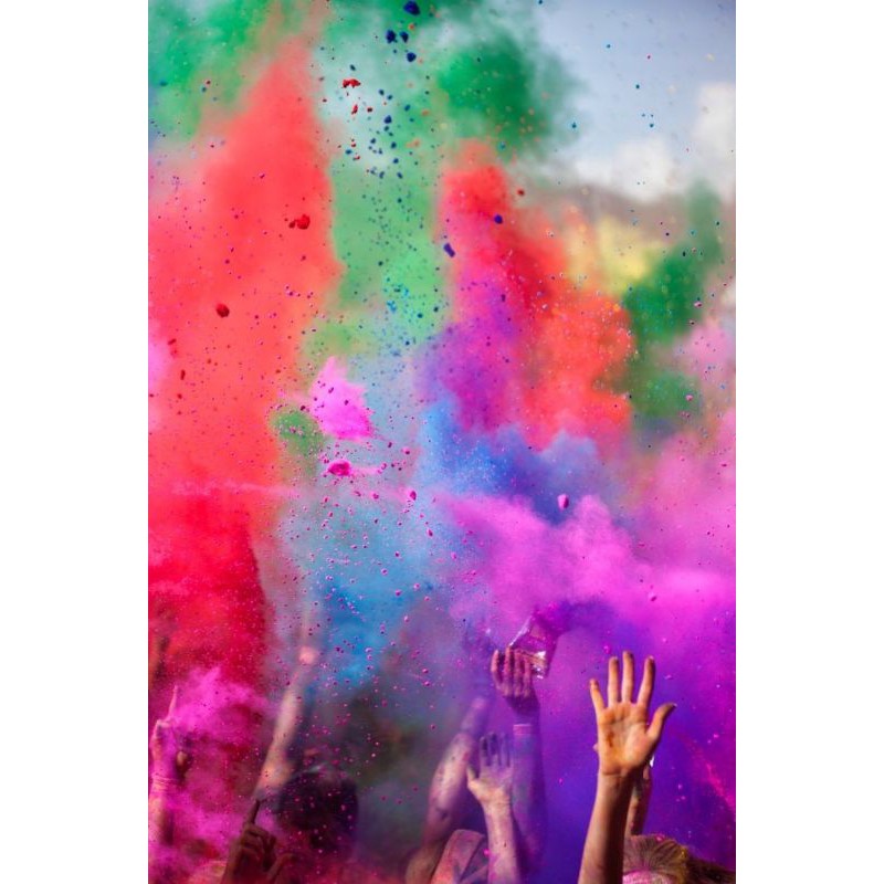 HOLI POWDER/COLOR RUN FLOUR/COLOR FLOUR 500gr