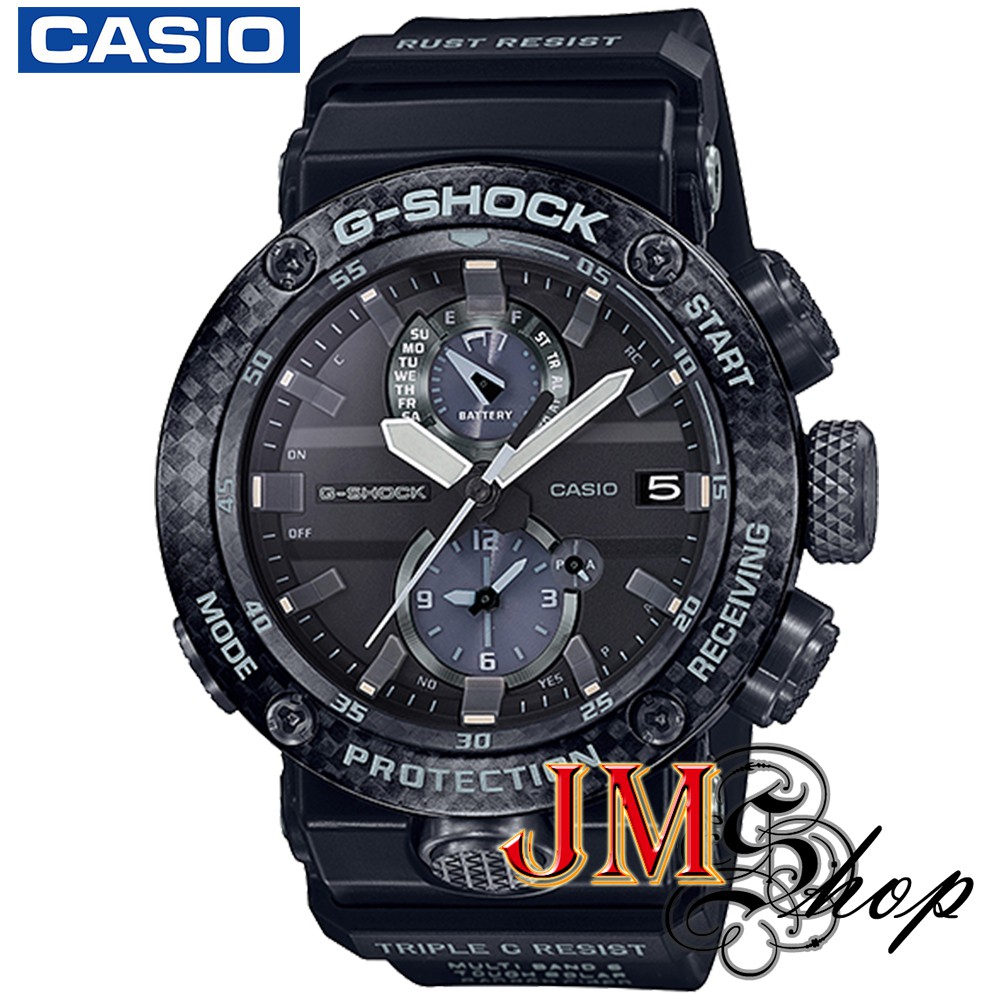 CASIO G-Shock นาฬิกาข้อมือผู้ชาย สายเรซิน รุ่น GWR-B1000-1ADR สีดำ