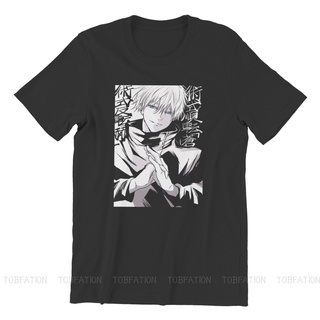 [COD]ใหม่ เสื้อยืดแขนสั้น ผ้าฝ้าย พิมพ์ลายอนิเมะ Satoru Gojo Looking Jujutsu Kaisen Itadori Megumi Fushiguro แฟชั่นสําหร