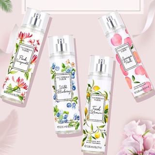 🌸🌼🌻🌞Victoria’s Fleur กลิ่นหอมผลไม้หอมหวานน่าทะนุทะนอม326mlติดทนนานไม่ฉุน งานแท้