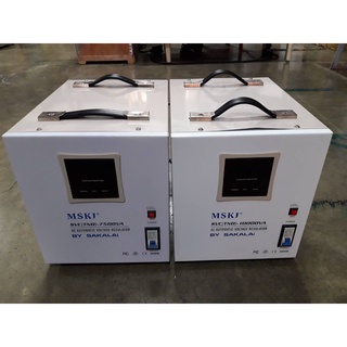 เครื่องปรับแรงดันไฟฟ้าอัตโนมัติ กันไฟตก ไฟเกิน 7500VA SVC(TND) 6000W และ 10000VA 8000 Watt